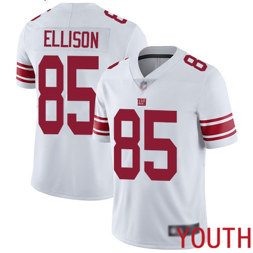 Youth New York Giants #85 Rhett Ellison White Vapor Untouchable Limited Player Football NFL Jersey